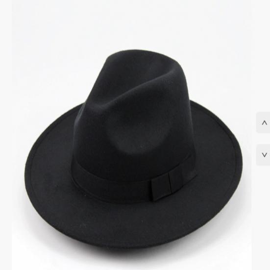 Mifelio Fedora Hats for Men Women Vintage Wide Hat with Belt Buckle Adjustable Outbacks Hats Classic Fedora Hat Khaki One Size