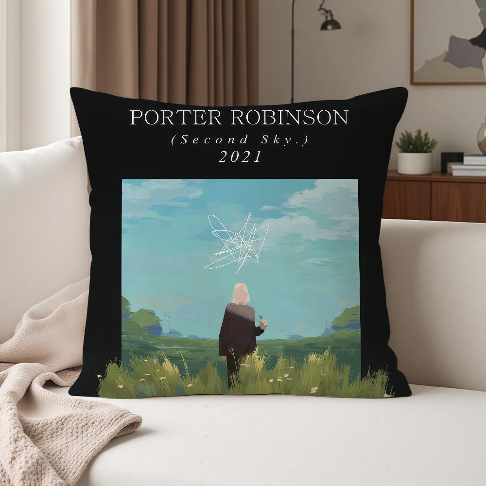 

Singer Porter Rrobinson Pillow Case Suitable For Bedrooms Living Rooms Cars Home Decoration 30cmx30cm
