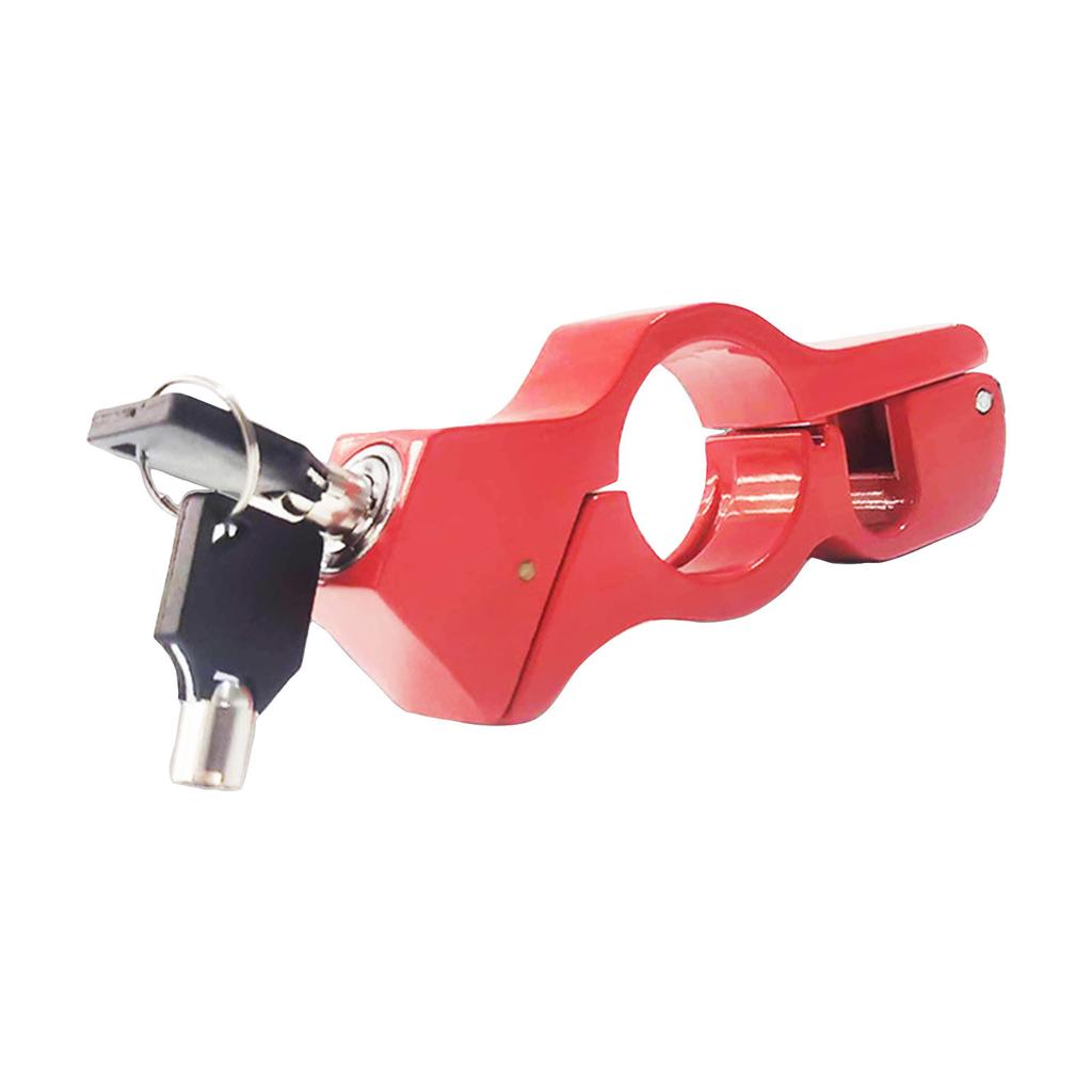 Motorcycle Handlebar Lock High Strength Aluminium Alloy -Theft Throttle Lock For Scooters Motorcycles And Atvs Heavy Duty Vehicle Security