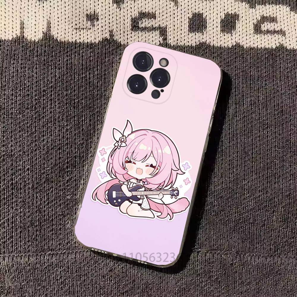 H-Honkai Alyssia Phone Case for iPhone 11Pro 13 12 11 Pro Max 16e 17 Air 16 15 14 Plus 11ProMax