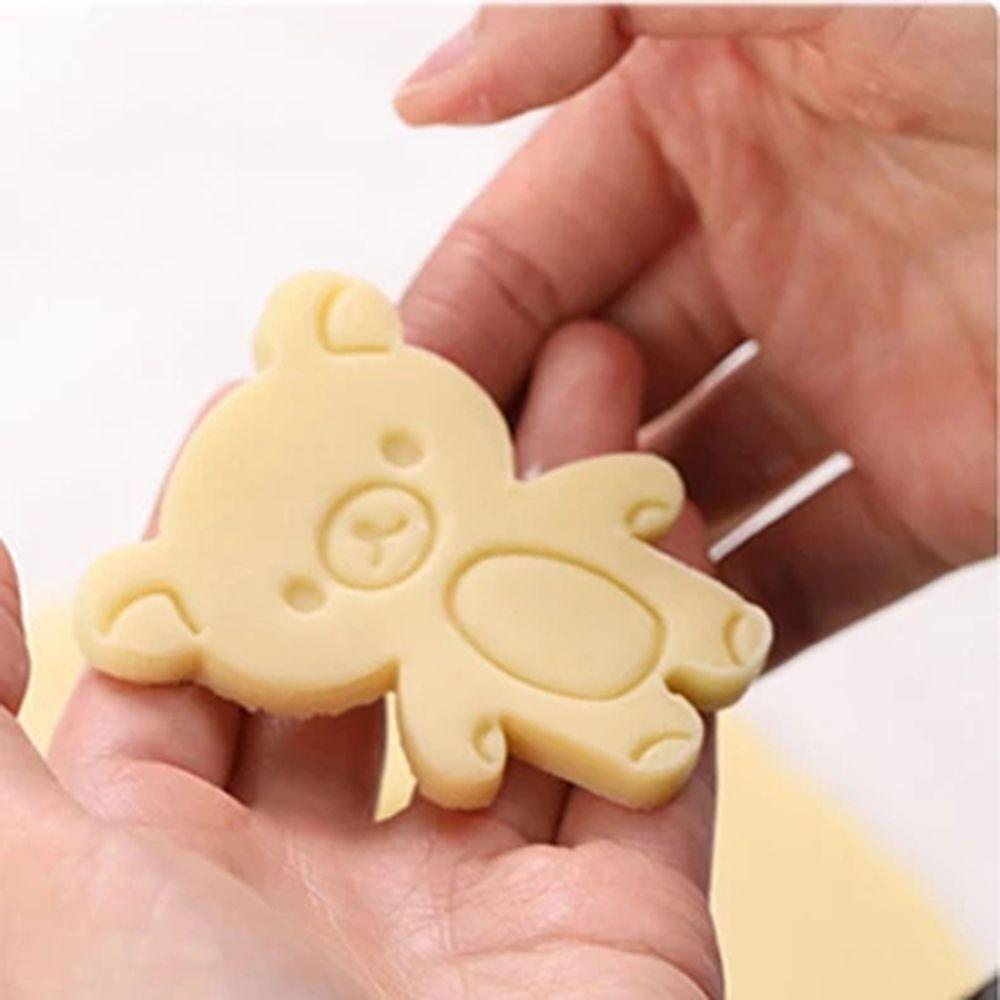 Baking Tool Biscuit Mold Kitchen Supplies Bear Cookie Mould New Bear Shape Dies