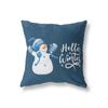 Home Decor Christmas Theme Printed Pattern Polyester Cushion Cover Living Room Sofa Decor Throw Pillow Pillow Cover