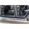 Nicebee Black ABS Door Sill Entry Guard Protection Cover Pedal for 2/4 Door Jeep Wrangler JL/Gladiator 2018+ (for 4 Door)
