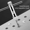 M3-8 M5-12 Adjustable T-Handle Ratchet Hand Tap Holder Wrench Extended Tapping Forward And Reverse Hand Tapping Accessories Tool