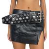 European and American Punk Rivet Sexy Wide Belt Men's Street Belt, Random Claw Nail Jeans Belt