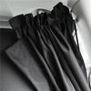 Car Divider Curtain Sunshade Privacy Front Rear Seat Partition Curtain Travel Camping Nap Detachable Curtain Interior Accessorie