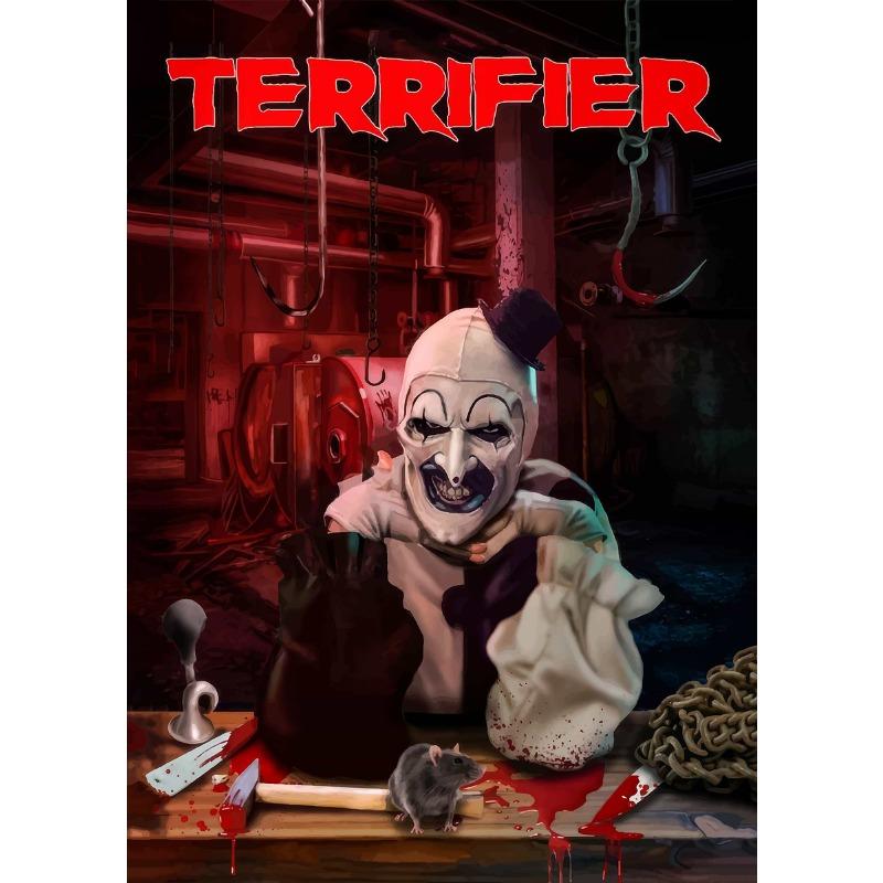 High Quality Terrifier 3/2/1 Collection Classic Thriller Movie Film Posters  Wall Art Canvas Paintings Halloween Home Room Decor