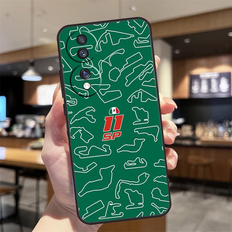 Formula1 Racing Circuits Case For Honor X9a X8a X8b X9b X9c X8 X9 50 70 90 Lite Honor 200 Pro Magic 7 5 6 Lite Funda
