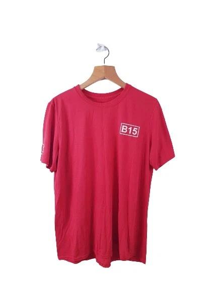 Gildan Performance Mens Short Sleeve Red Basic Tunic T shirt Top Size L ( B15 ) S