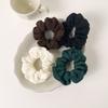 Fluffy Pleated Scrunchie Large Intestine Hair Tie For Women High Ponytail Elastic Big Hair Ring Girl French Headdress Headwear