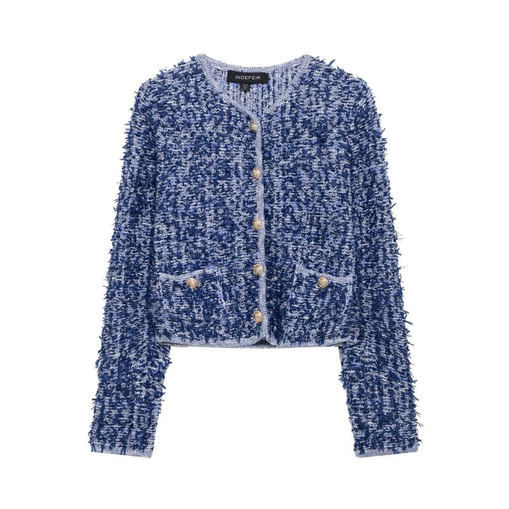 Spring 2025 Women's European & American Style Knit Cardigan