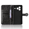 For Xiaomi Civi 5 Pro 5G Wallet Case Dot Pattern Imprint PU Leather Phone Cover with Wrist Strap