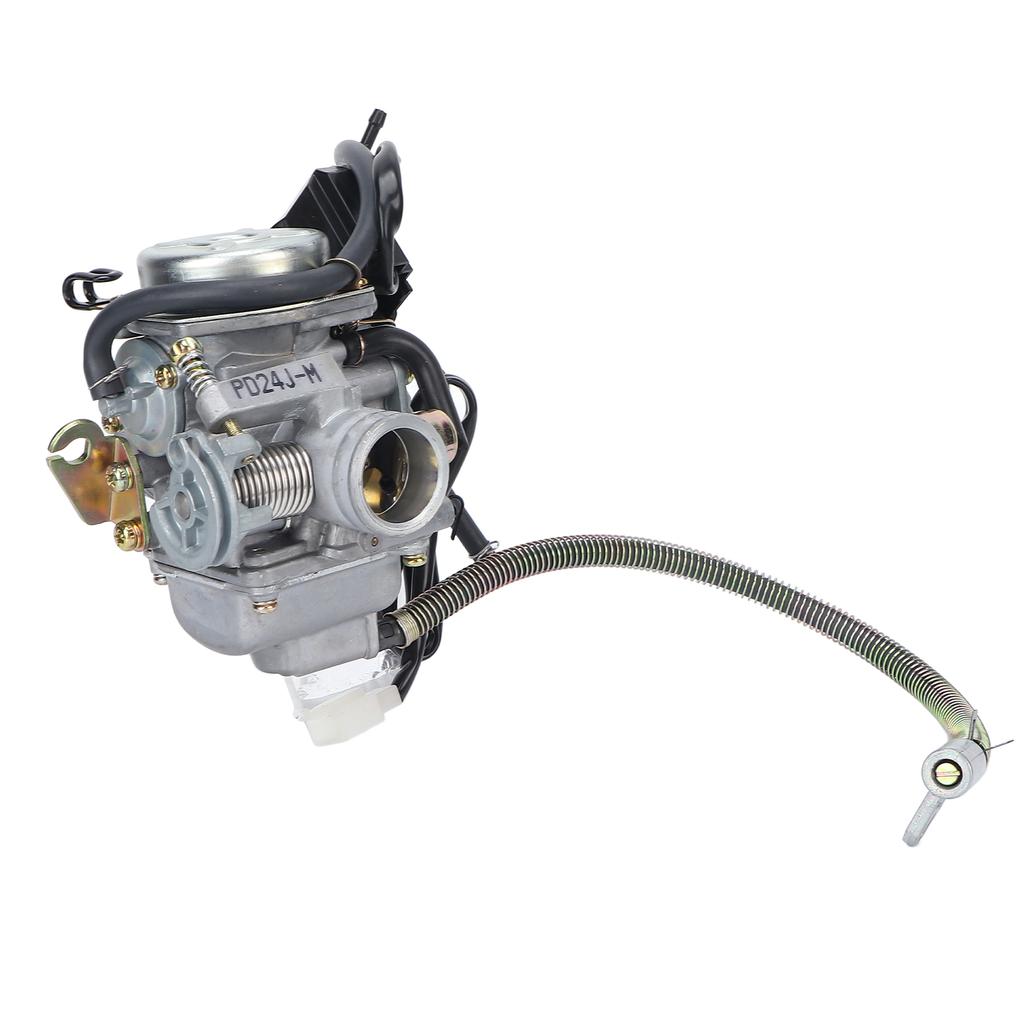 Motorcycle ATV Carb Carburetor Replacment with Oil Pipe for 4 Stroke GY6 125 150CC Engine