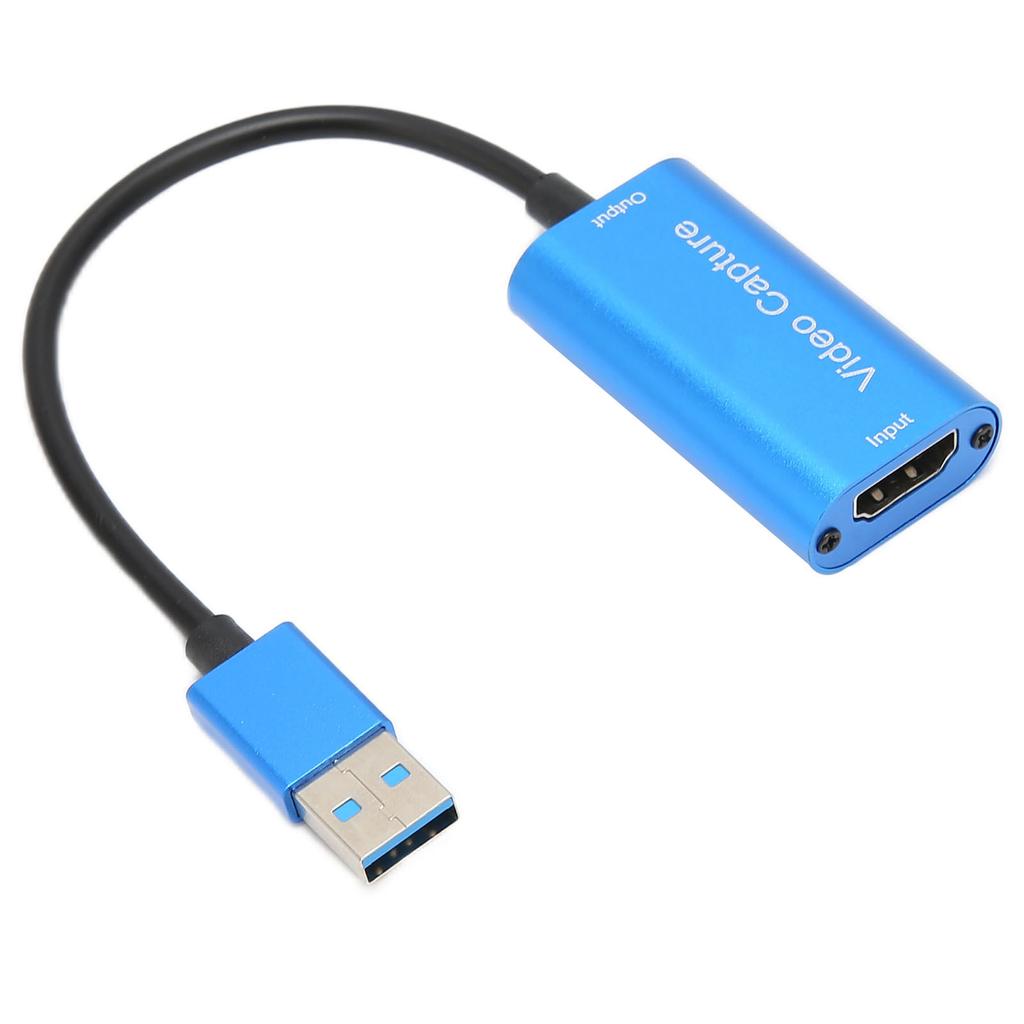 Video Capture Card USB3.0 4K HD Multimedia Interface Capturer To USB for Streaming Games Live Teaching Or Conference