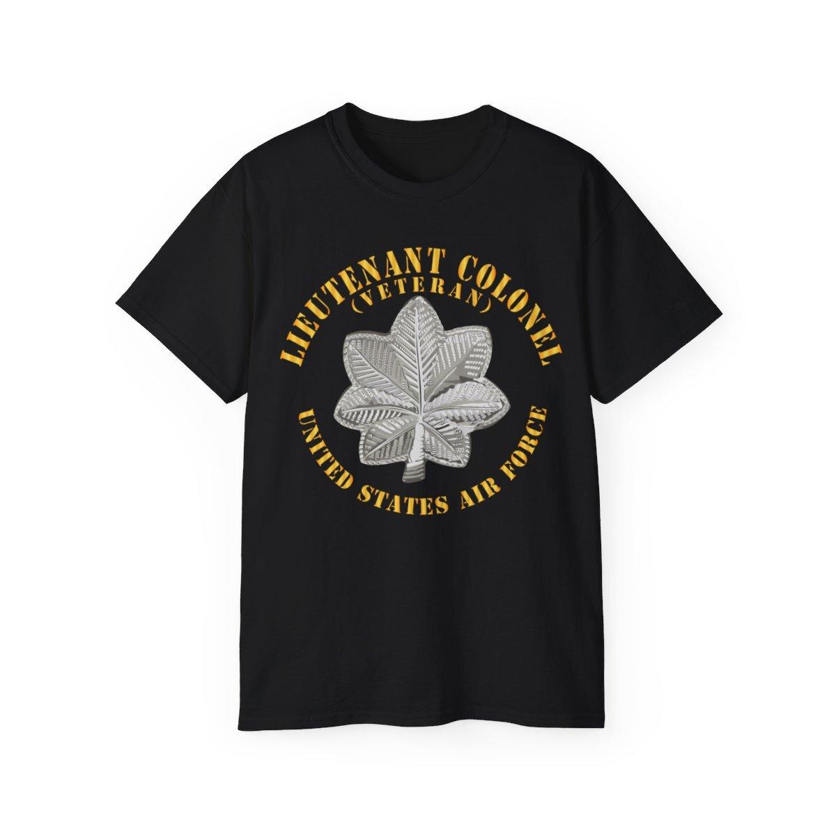 Classic - USAF - Lieutenant Colonel - LTC - Veteran X 300 Unisex T-Shirt S