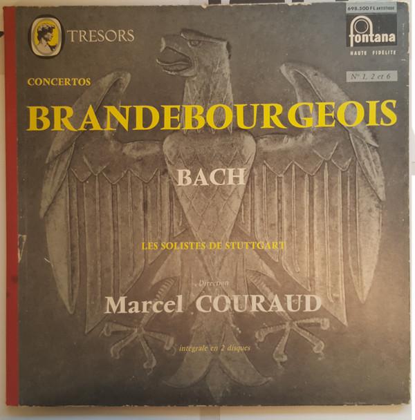 

LP Record BACH LES SOLISTES DE STUTTGART DIR Brandenburg Concertos Nos. 1 2 and 698500FL Fontana 1959 France Classical Used