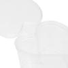 100Pcs Transparent PP Plastic Spice Containers Heart Shaped Leak Proof Storage Jars Suitable for Sauce Spice Use