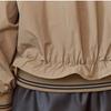 MAXZA Stripe Banding Shirring String High Neck Jumper Ze10qj007nh