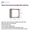 Outdoor LED Wall Light Decoration Modern Waterproof Porch Balcony wall Lighting IP54 Energy saving terrace lamp Garden Wall Lamp