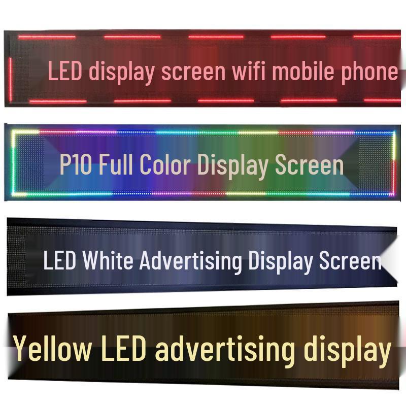 P10 Monochrome LED Scrolling Display Module for Indoor/Outdoor Advertising