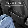 For Tesla Model 3/Y Model 3 Highland Car Set Back Storage Box TPE Auto Back Seat Trash Can Waterproof Cup Holder Accessories