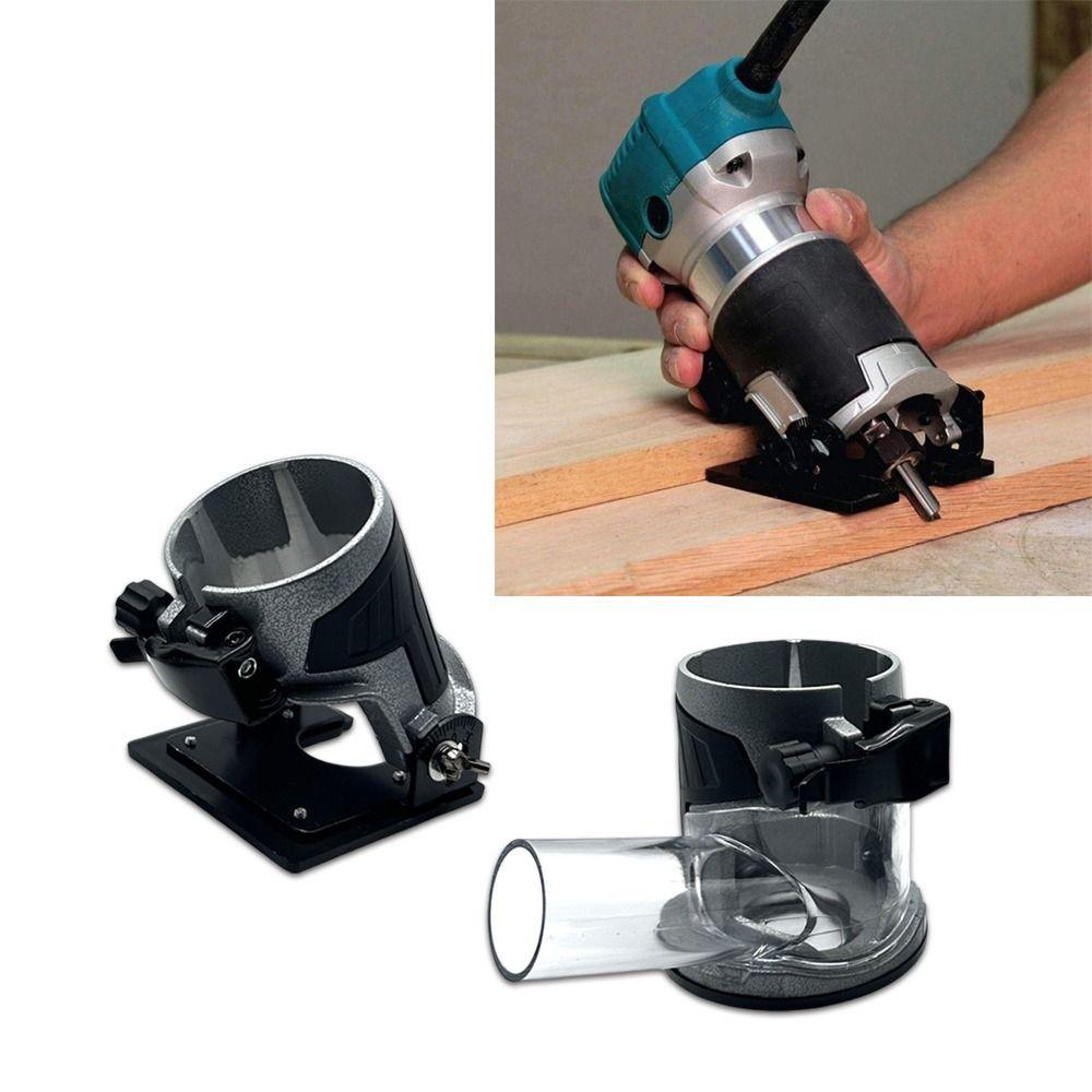 Dust Cover Milling Cutter Base Woodworking Tools Trimming Machine Base Portable Milling Stand