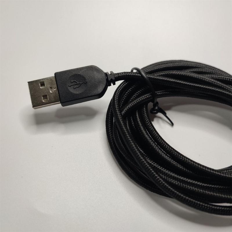 Mouse Cable USB Nylon Charging Cord For AW610M AW310M Mouse Wire Ensuring Fast And Stable Power Delivery