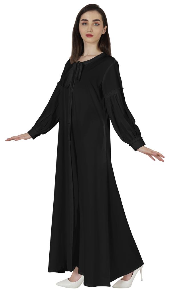 Bimba Women's  Abaya  Islamic Prayer Dress With  Hijab Scarf  Cuff On Sleeve  Muslim