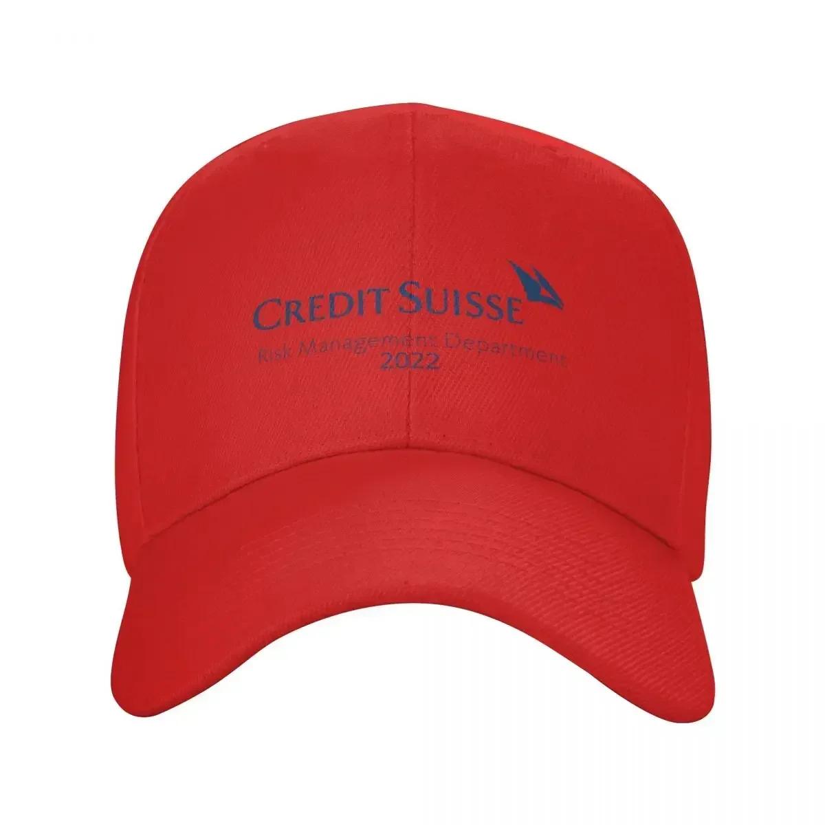Credit Suisse Risk UnisexageUnisext DepartUnisext Baseball Cap tea Hat fishing hat Golf Wear Anime Hat Hats Unisex Womens