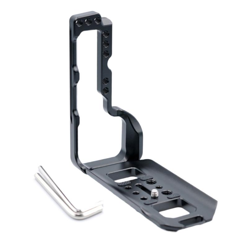 

Aluminum Alloy Camera Cage Mounting Pad Quick Release QR G Plate/Bracket for GFX100 Camera Cage Studio Accessory 1