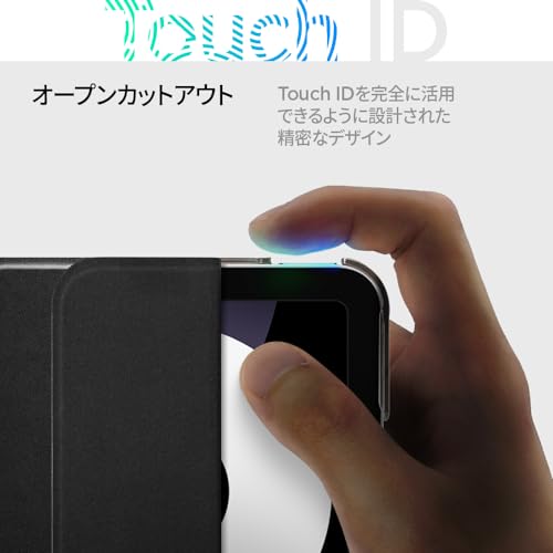 Spigen Case for iPad Air 11-inch M3/M2 (2025/2024) and iPad Air 10.9-inch (2022/2020) - Slim, Lightweight, with Stand, Apple Pencil Compatible, Scratc