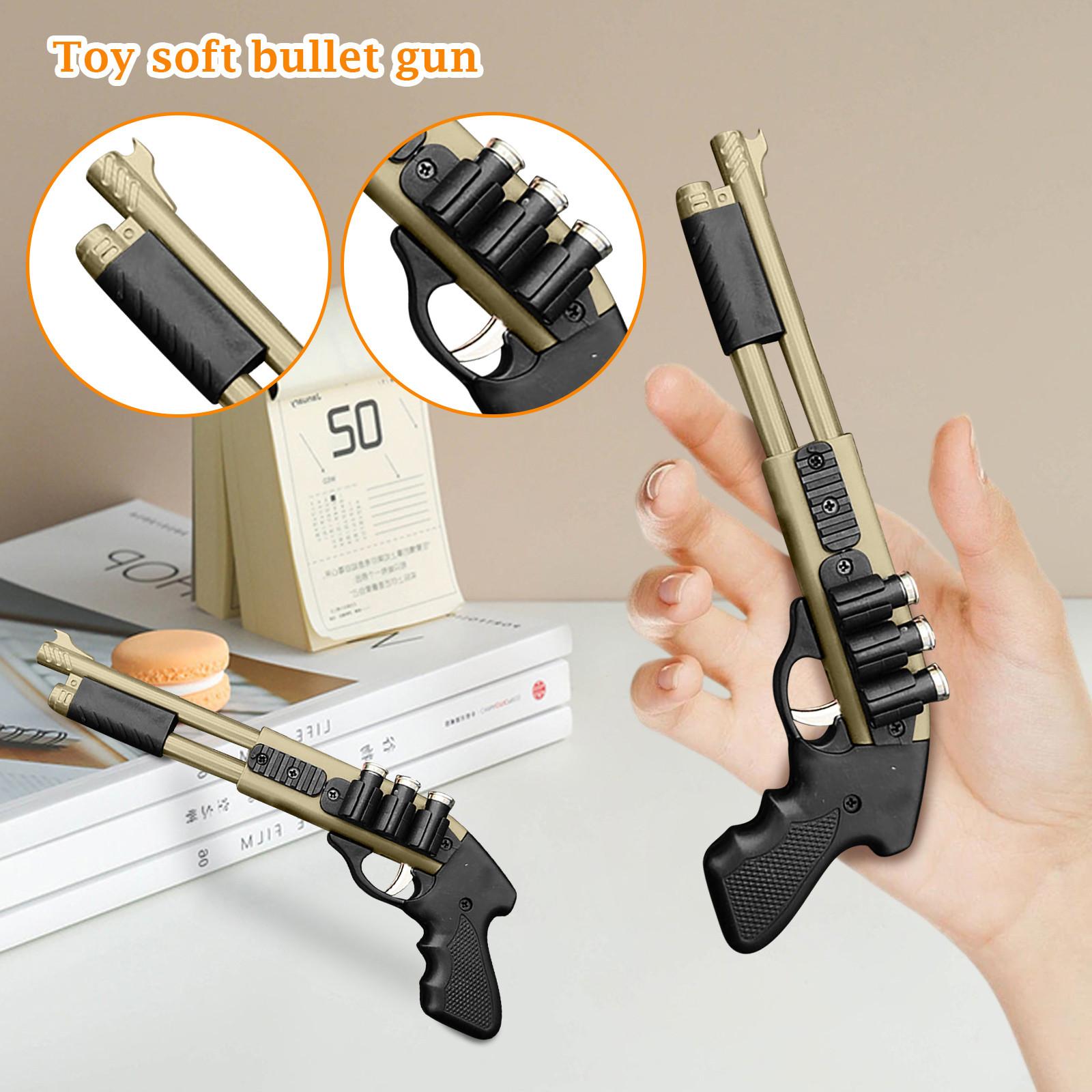 

Распылительная насадка 8-зарядная пластиковая + сплав резиновая лента миниатюрная модель орнамент игрушка мягкая пуля One Size