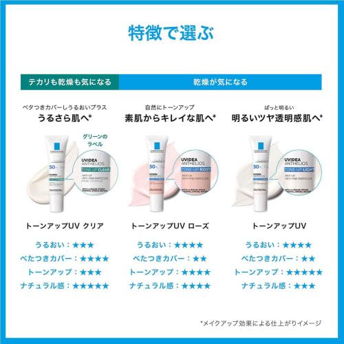 La roche-posay [sunscreen/makeup base] uv ??idea xl protection tone up rose 30ml  x 1