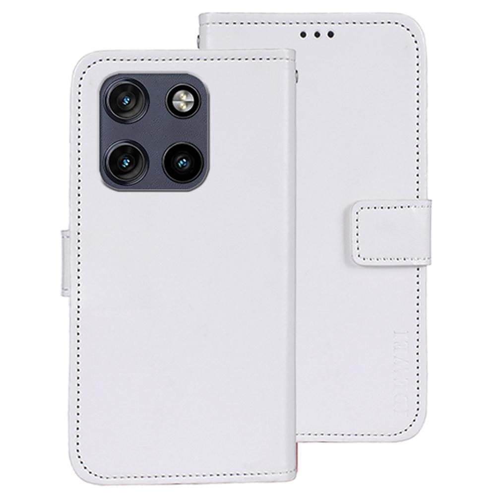 IDEWEI For Motorola Moto G Stylus 5G (2025) Stand Case Crazy Horse Texture Leather Phone Cover
