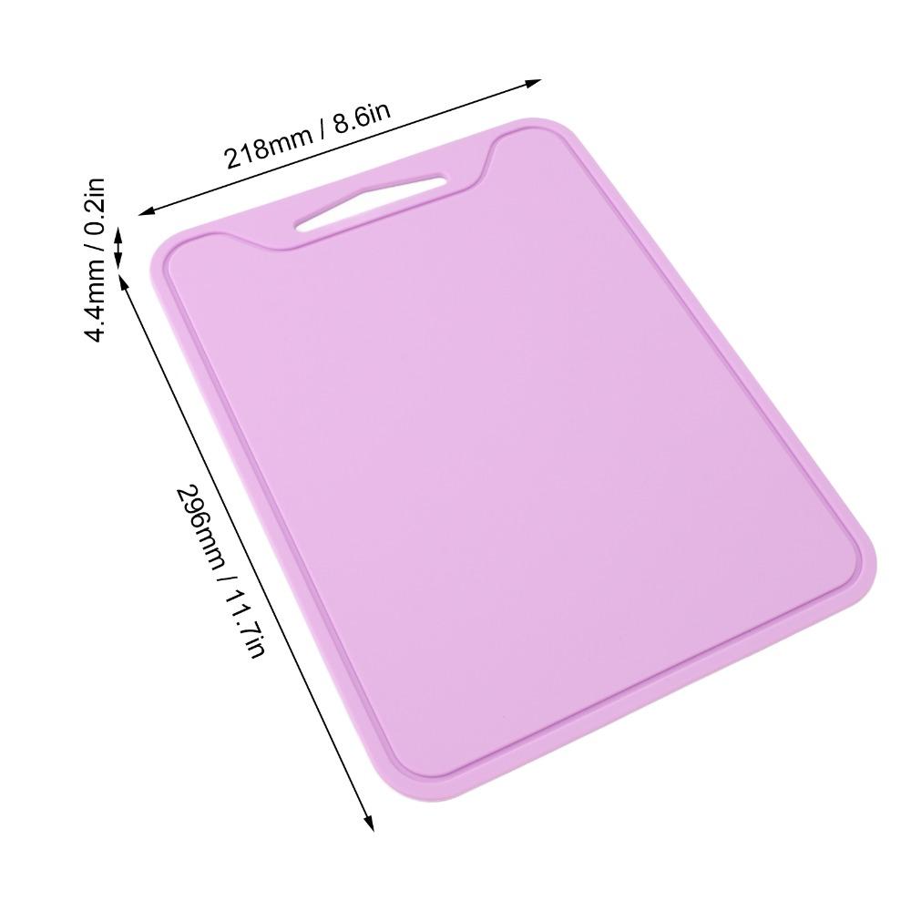 Prevent Slip Silicone Cutting Board Portable Chopping Board Cutting Mat  Camping/Picnic