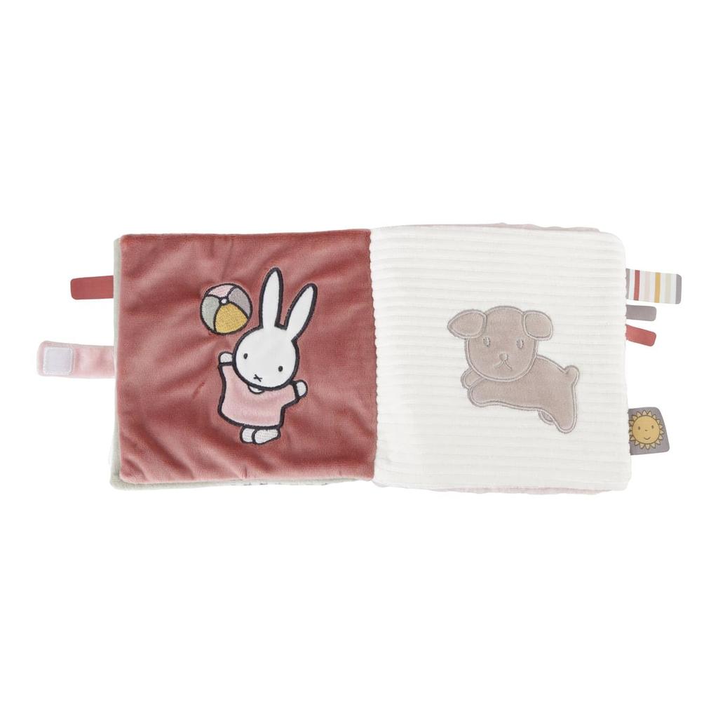 DADWAY Miffy Fabric Book TYMIFNIJN925 Fluffy/Pink