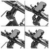 Bike Phone Holder Bracket, Motorcycle Phone Mount Adjustable Bike Handlebar Cell Phone Clamp Scooter Mobile Phone Clip