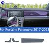 Für Porsche Panamera 2017- Auto Innenraum Mittelkonsolen Schutzaufkleber Innenraum Dekorleiste TPU Schutzaufkleber