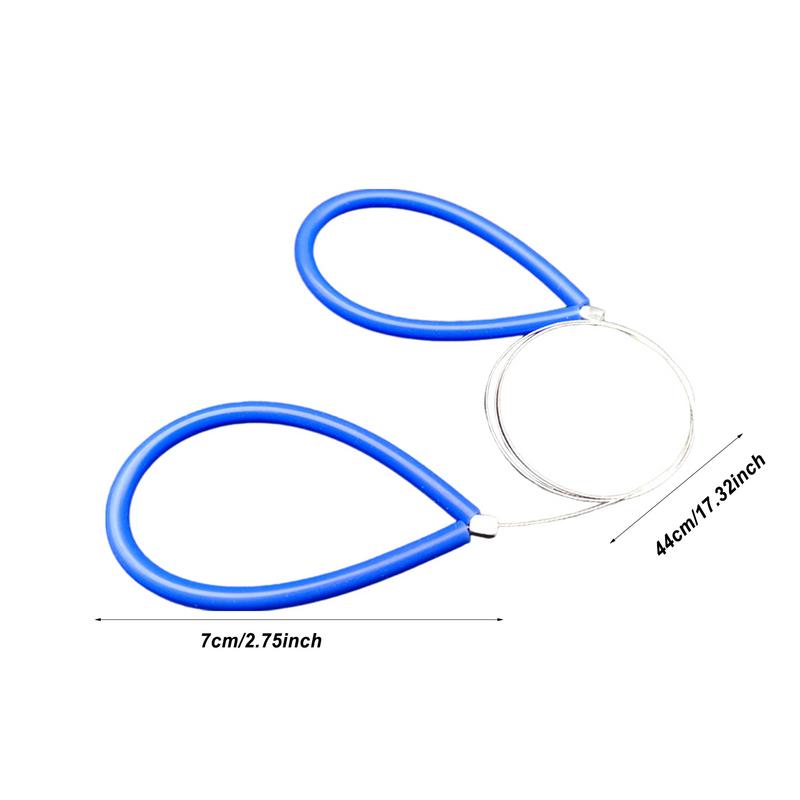 Clay Wire Cutter Sharp Clay Cutter With 2 Soft Rubber Handle Comfortable Clay Cutting Tools Multifunctional Pottery Wheel Tools