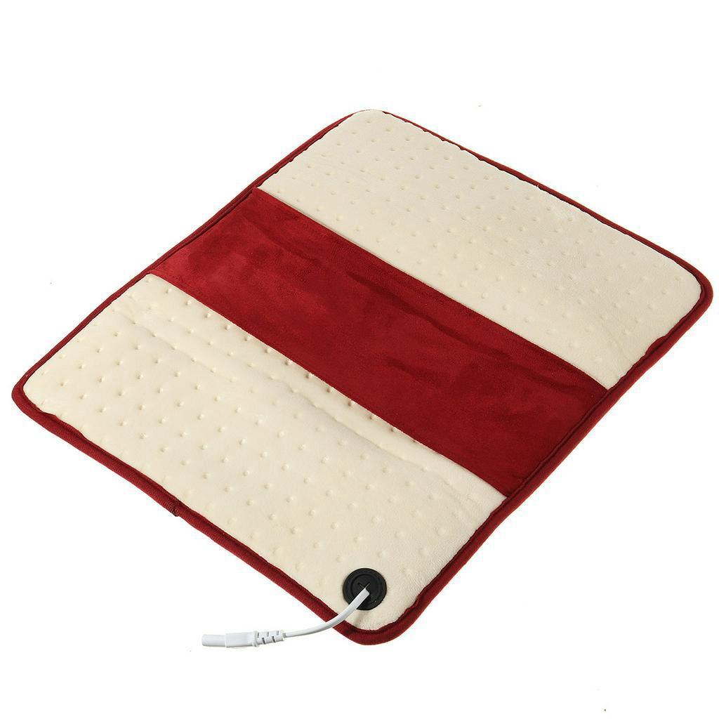 220V Electric Heated Pad Heat Mat Heating Blanket Warming Bed Carpet Feet Cushion Neck Back Shoulder Pain Relief Body