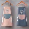 Waterproof Cartoon Apron with Large Pocket - Unisex, Oil & Stain Resistant