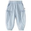 DAVE&BELLA Girls' Summer Lightweight Anti-Mosquito Jogger Pants
