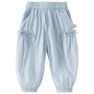 DAVE&BELLA Girls' Summer Lightweight Anti-Mosquito Jogger Pants