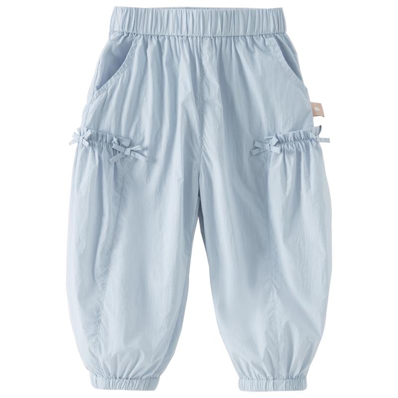 

Летние легкие брюки-джоггеры DAVE & BELLA для девочек с защитой от солнца и отпугиванием комаров 130cm