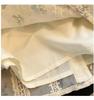 French Floral Long Sleeved Women's Round Neck Lace Up Design Tops Spring Autumn Simple Versatile Ladies Pullover