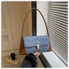 Vintage Minimalist Single Shoulder Bag 2023 Autumn New Fashion Casual Handbag
