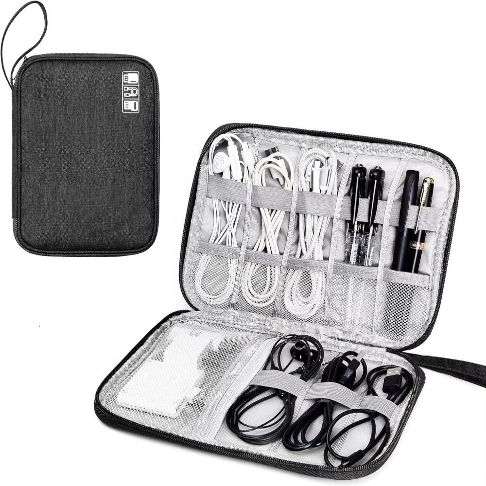 Digital Storage Bag USB Data Cable Organizer Portable Waterproof For Electronic Devices Earphone Line Charger Plug Travel