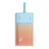 Popsicle Powerbank 5200mAh 20W with Lightning Cable 60W20V3A30cm Blue Orange