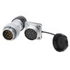 WEIPU WS32 TD+Z IP65 Industrial Waterproof Aviation Connector Power Signal Adapter 4 6 8 10 11 12 13 19 Pin Panel Mount Socket
