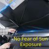 Thermal Insulation Car Umbrella Retractable Sunshade Shade Coversv Sun Protecto  Car Front Window